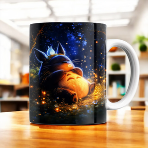 Mug Totoro illustré à la main en Anjou