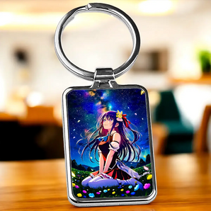 Porte Clé Oshi No Ko illustré à la main en Anjou