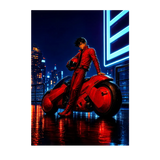 Poster Akira illustré à la main en Anjou