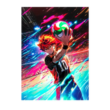 Poster Haikyuu illustré à la main en Anjou