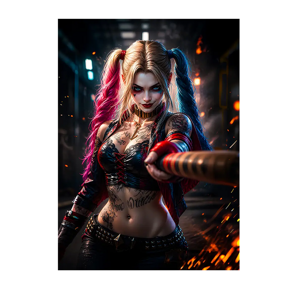 Tableau Harley Quinn – 10x15 cm