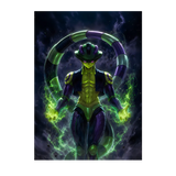 Poster Meruem Hunter x Hunter illustré à la main en Anjou