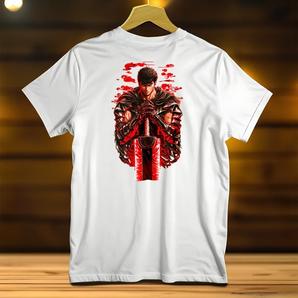 T-Shirt Guts Berserk illustré à la main en Anjou