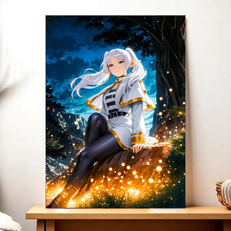 Tableau Frieren Sousou no Frieren illustré à la main en Anjou