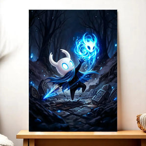 Tableau Hollow Knight illustré à la main en Anjou