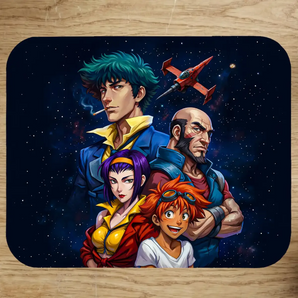 Tapis de Souris Cowboy Bebop illustré à la main en Anjou
