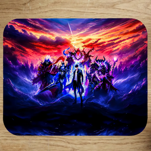 Tapis de souris Solo Leveling Arise illustré à la main en Anjou