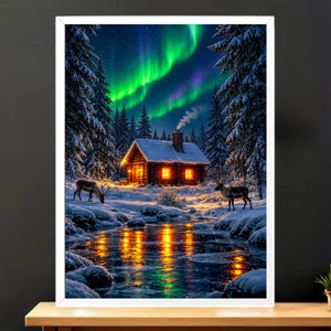 Cadre Blanc Hiver
