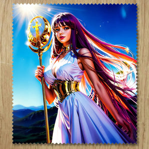 Chiffonnette Athéna Saint Seiya illustrée à la main en Anjou