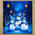 Chiffonnette Bonhomme de neige
