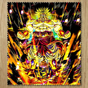 Chiffonnette Broly Dragon Ball illustrée à la main en Anjou