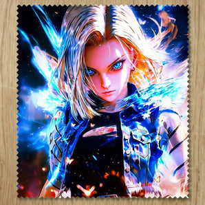 Chiffonnette C18 Dragon Ball illustrée à la main en Anjou
