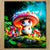 Chiffonnette Champignon