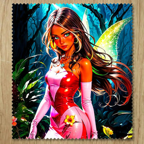 Chiffonnette Flora Winx illustrée à la main en Anjou