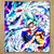 Chiffonnette Goku Ultra Instinct Dragon Ball illustrée à la main en Anjou