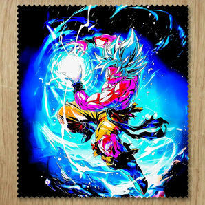 Chiffonnette Goku Migatte Dragon Ball illustrée à la main en Anjou