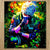 Chiffonnette Kakashi Naruto illustrée à la main en Anjou