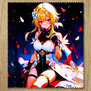 Chiffonnette Lumine Genshin Impact illustrée à la main en Anjou
