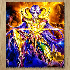 Chiffonnette Mû du Bélier Saint Seiya illustrée à la main en Anjou