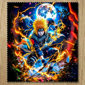 Chiffonnette Minato Naruto illustrée à la main en Anjou