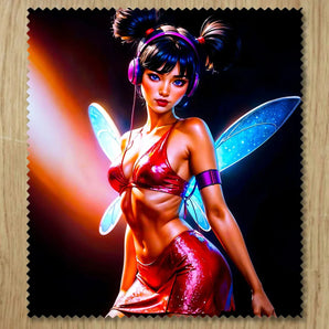 Chiffonnette Musa Winx illustrée à la main en Anjou