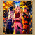 Chiffonnette Naruto Equipe 7 illustrée à la main en Anjou