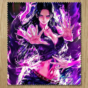 Chiffonnette Nico Robin One Piece illustrée à la main en Anjou