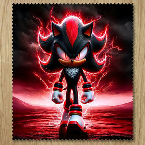 Chiffonnette Shadow the Hedgehog SEGA illustrée à la main en Anjou