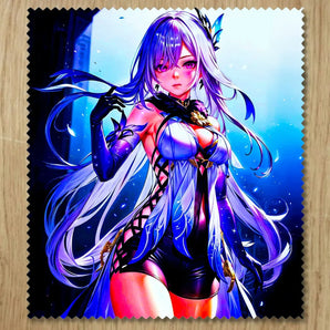 Chiffonnette Skirk Genshin Impact illustrée à la main en Anjou