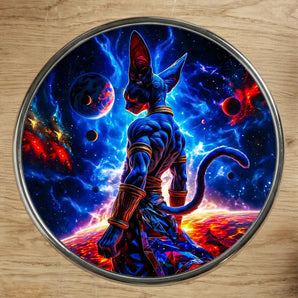 Magnet Beerus Dragon Ball illustré à la main en Anjou