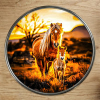 Magnet Cheval Famille