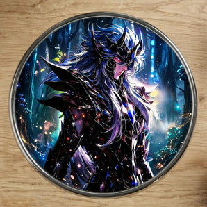 Magnet Gémeau Dark Saint Seiya illustré à la main en Anjou