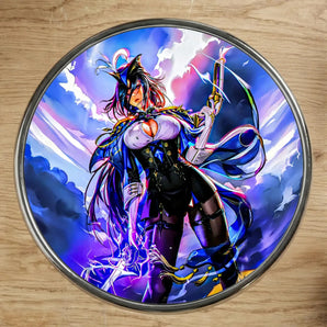 Magnet Clorinde Genshin Impact illustré à la main en Anjou