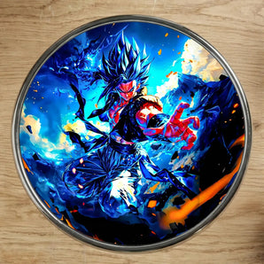 Magnet Gogeta Blue illustré à la main en Anjou
