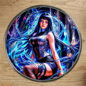 Magnet Hinata Naruto illustré à la main en Anjou