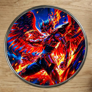 Magnet Ikki du Phénix Saint Seiya illustré à la main en Anjou