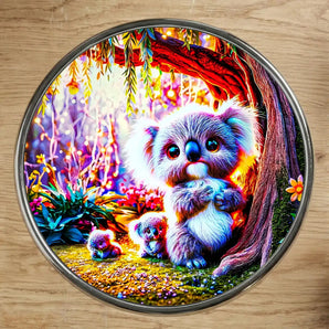 Magnet Koala illustré à la main en Anjou