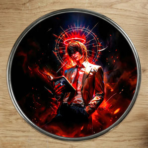Magnet Light Yagami Death Note illustré à la main en Anjou