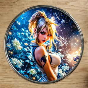Magnet Lucy Heartfilia Fairy Tail illustré à la main en Anjou