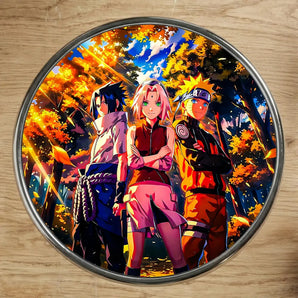 Magnet Naruto Equipe 7 illustré à la main en Anjou