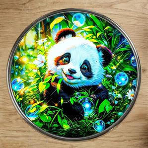 Magnet Panda illustré à la main en Anjou