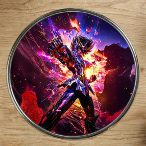 Magnet Seiya de Pégase Saint Seiya illustré à la main en Anjou
