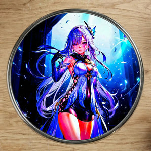 Magnet Skirk Genshin Impact illustré à la main en Anjou