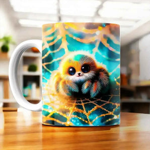 Mug Araignée illustré à la main en Anjou