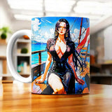 Tasse Boa Hancock One Piece illustrée à la main en Anjou