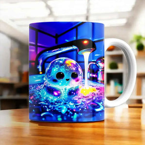 Mug Bulle de Savon illustré à la main en Anjou