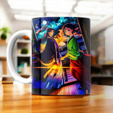 Mug Les Carnets de l'Apothicaire illustré à la main en Anjou