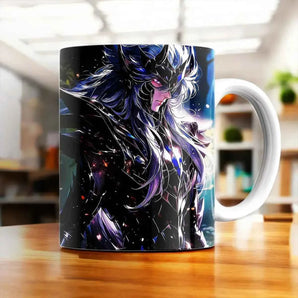 Mug Gémeau Dark Saint Seiya illustré à la main en Anjou