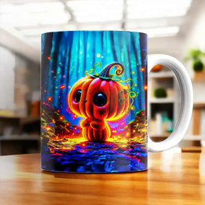 Mug Citrouille illustré à la main en Anjou