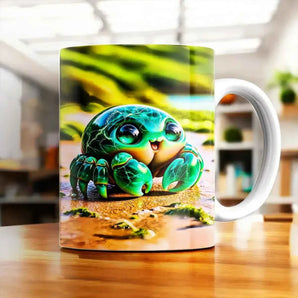 Mug Crabe illustré à la main en Anjou
